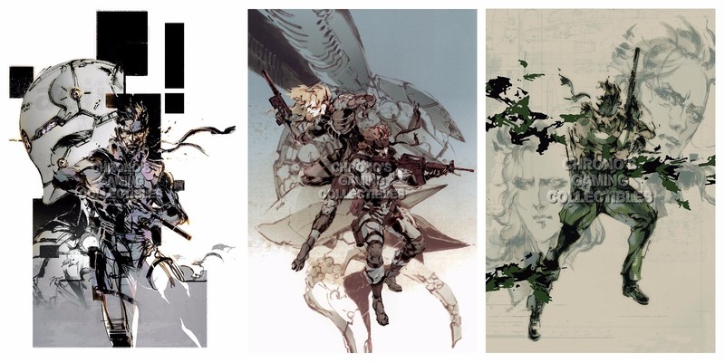 Metal Gear Solid Snake Raiden Ninja Boss PS5 PS4 PS1 PS2 PS3 POSTERS – MGSSET2