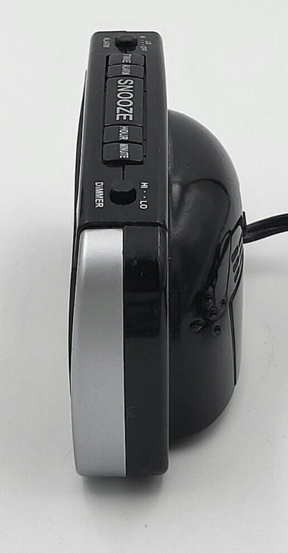 Equity Alarm Clock Model 30240 5x2x2.5 Inches - Used/Tested/Works gallery