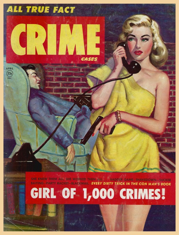 Designer decoration Poster.True Crime.Noir.Room Wall Decorator art print.q449