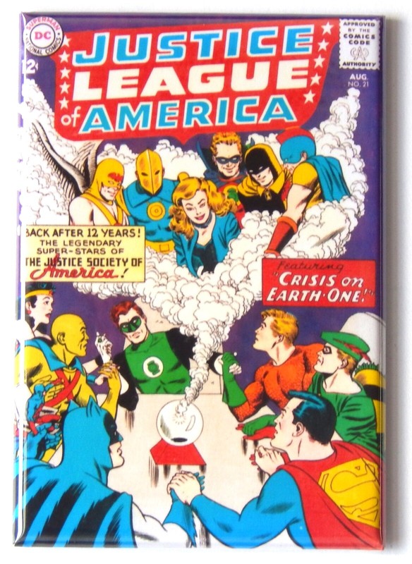 Justice League of America #21 FRIDGE MAGNET comic book