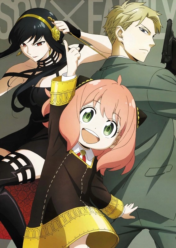 Spy x Family Anime 2022 Loid Yor Anya Poster print 14"x20" home decor gallery