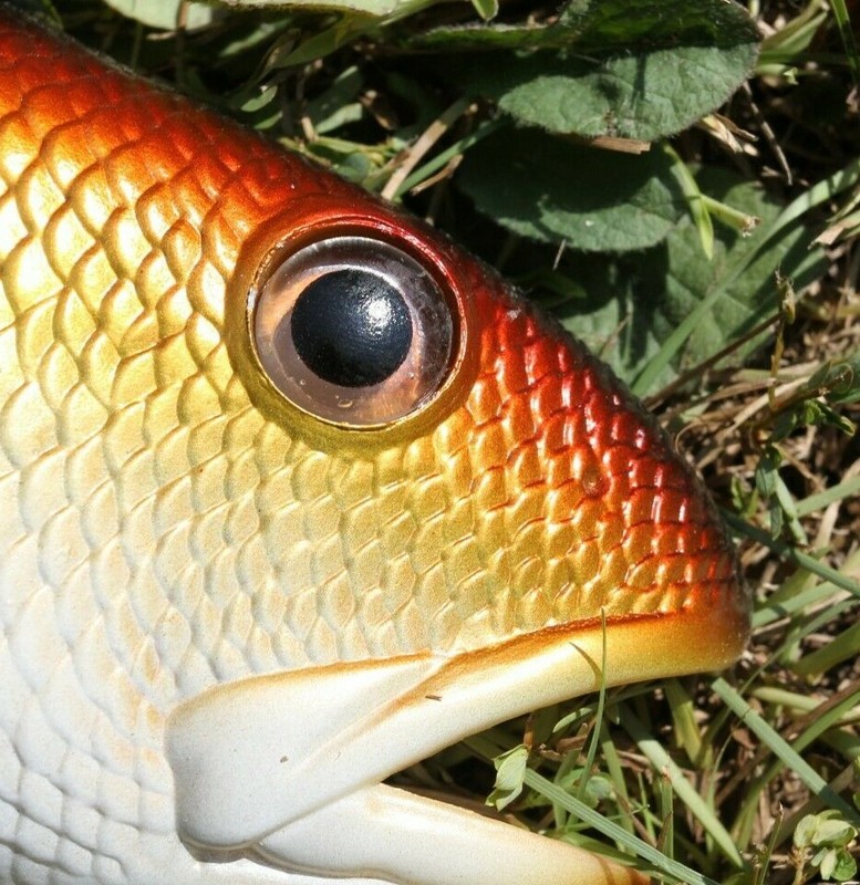 Fisherman's Mancave Wall Decor Huge Realistic Redfish Replica, Large 28 inch gallery