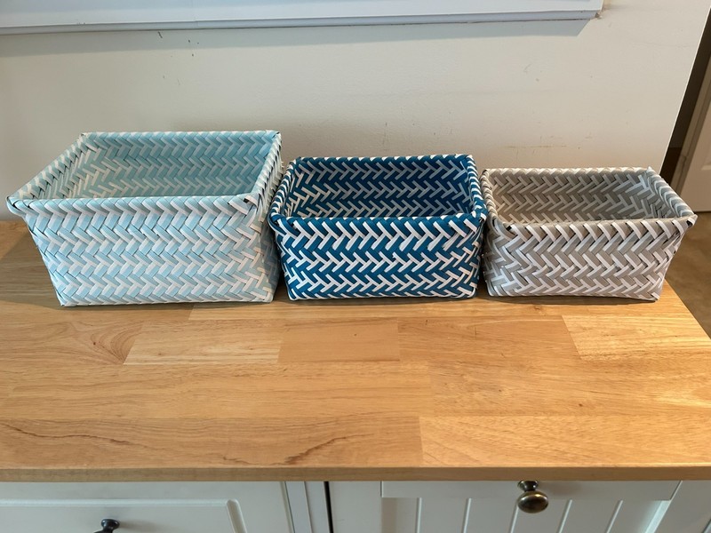 Nesting Baskets made with Polypropylene in Excellent Condition