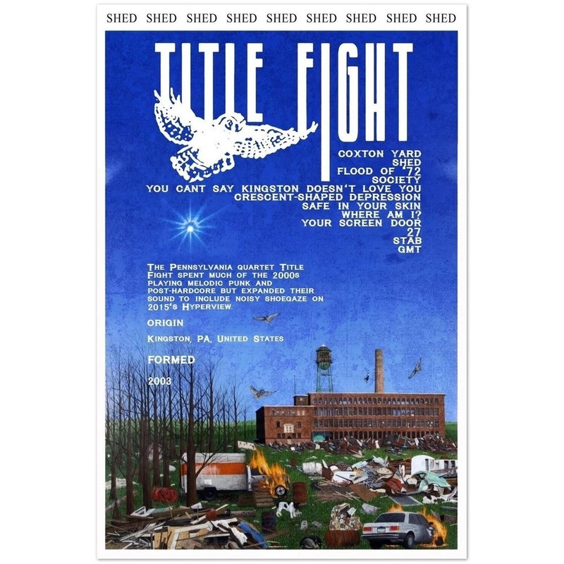Title Fight Tour Poster