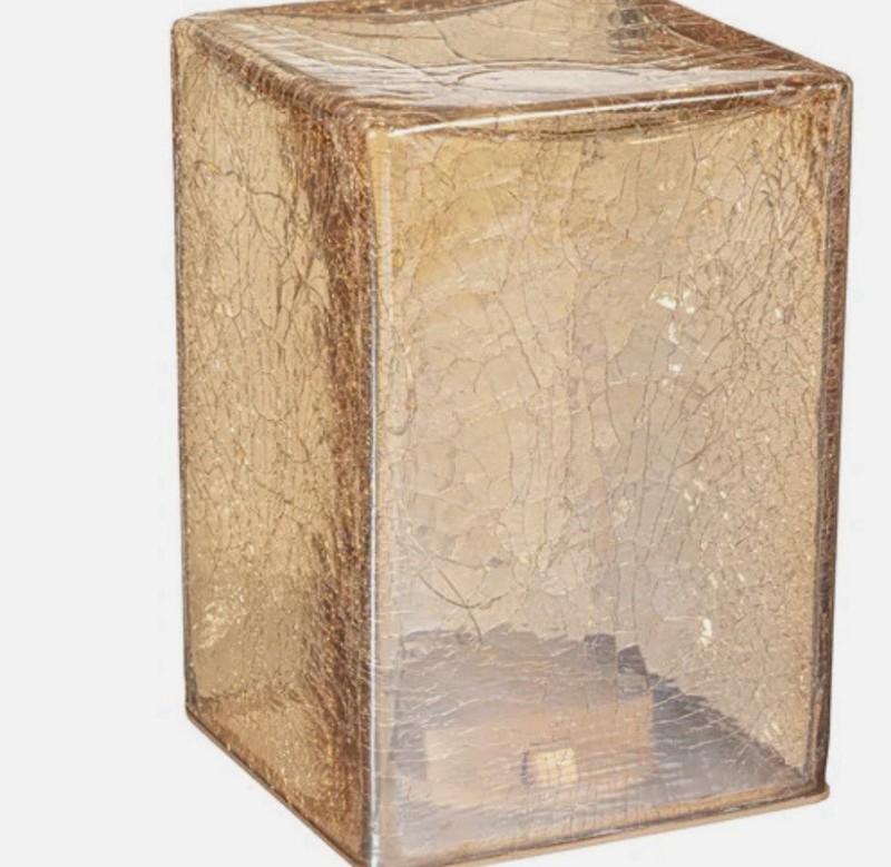 Evergreen, 3 Pk - LED Glass Cubes Towers | Hand-blown Glass gallery