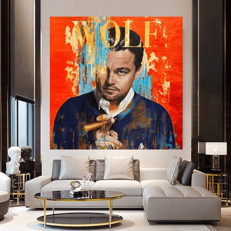 Wolf of Wall Street Movie Poster No Frame, Home Decor, Wall Art Print