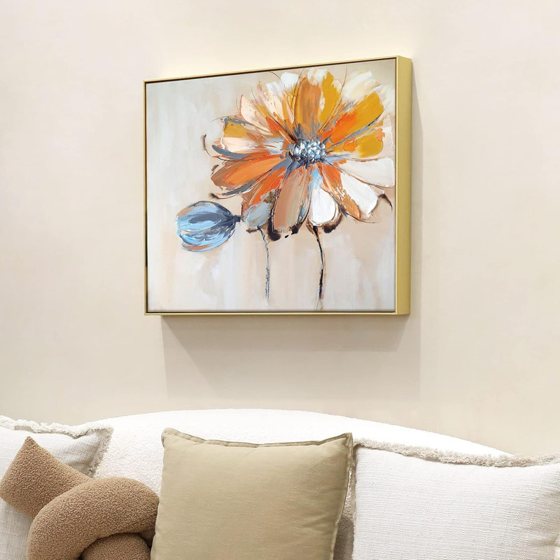 Floating Frame 30x40 Canvas Paintings DIY Metal Floating Frame 5 6In Deep gallery