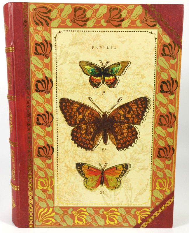 Punch Studio Decorative Box 12 X 9 X 3 Secret Hidden Storage Book Shape