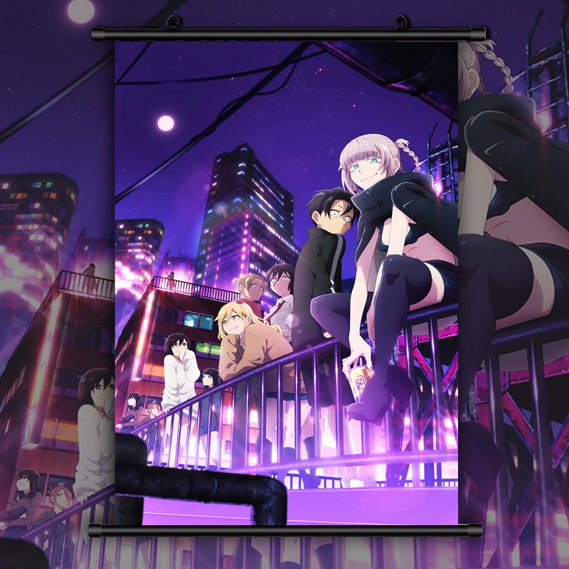 Call of the Night Nanakusa Nazuna Banner Canva Wall Poster Scroll Room Decor