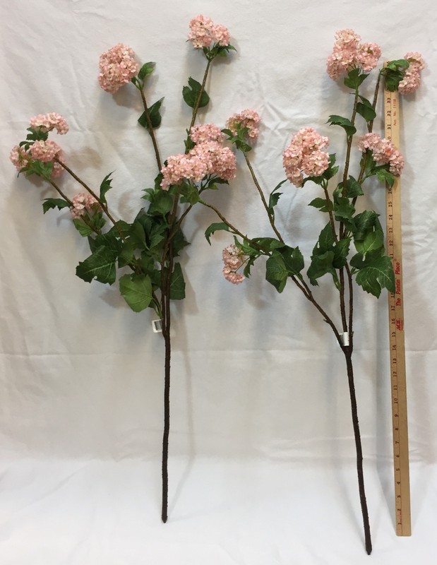 Lilac Flowers Long Stem 40" Pink Purple White Artificial Stem Blossoms Set 6 gallery
