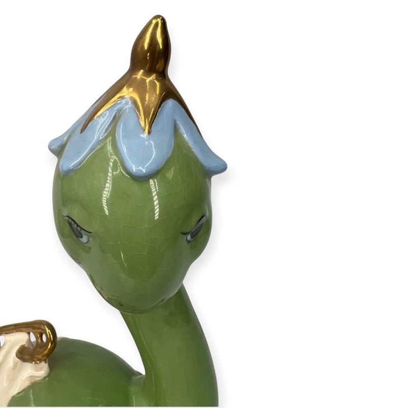 VINTAGE Baby Turtle Ceramic Conversation Piece Nursery Whimsical Decor Figurine gallery