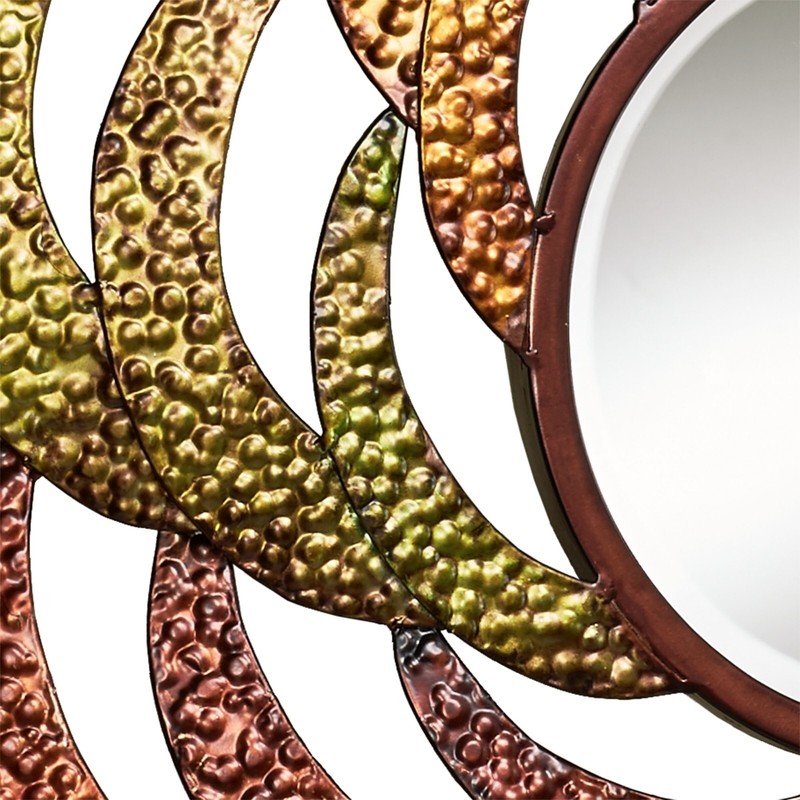 With the Flow Round Wall Mirror Multi Jewel gallery