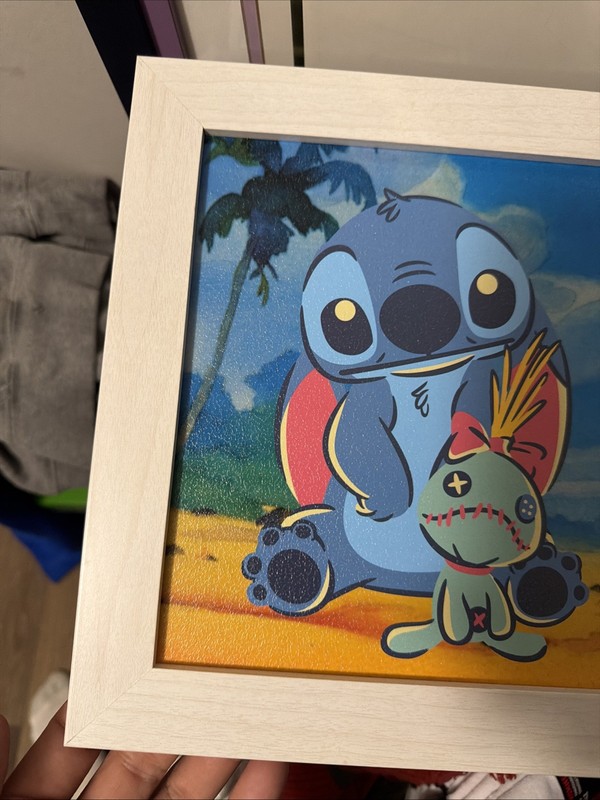 Lilo & Stitch Sign Ohana Means Family Wooden Wall Decor Art gallery