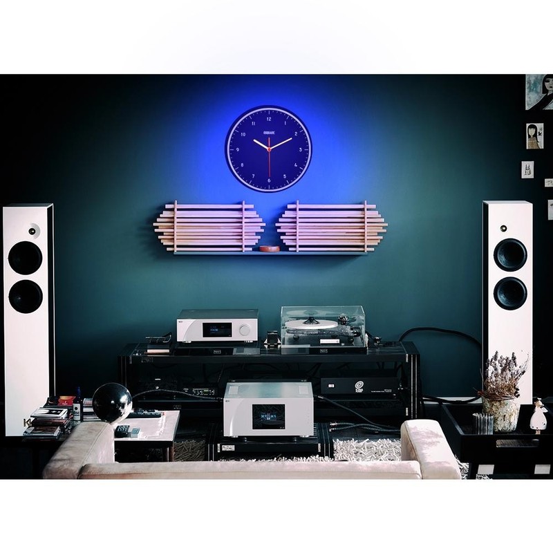 OSQUARE Minimalism North European Modern Interior Design Flexible Neon Clock 10" gallery