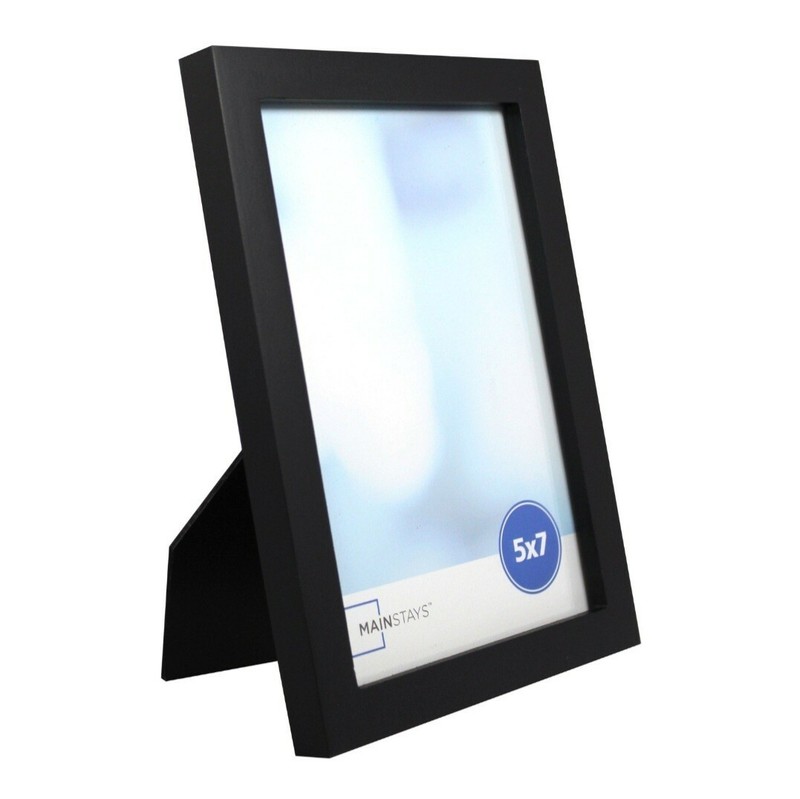 New Mainstays 5" x 7" Black Linear Frame, Set of 6 gallery