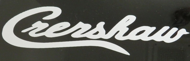 Crenshaw Vinyl Decal Sticker The Marathon Continues 2×8 Inches White 2/2