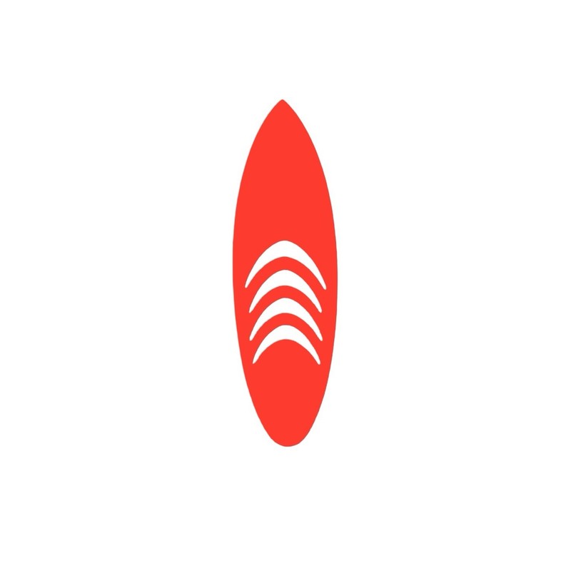 Surfboard Vinyl Decal for car Windows Laptops Decorate Any Smooth Surface# 3 gallery