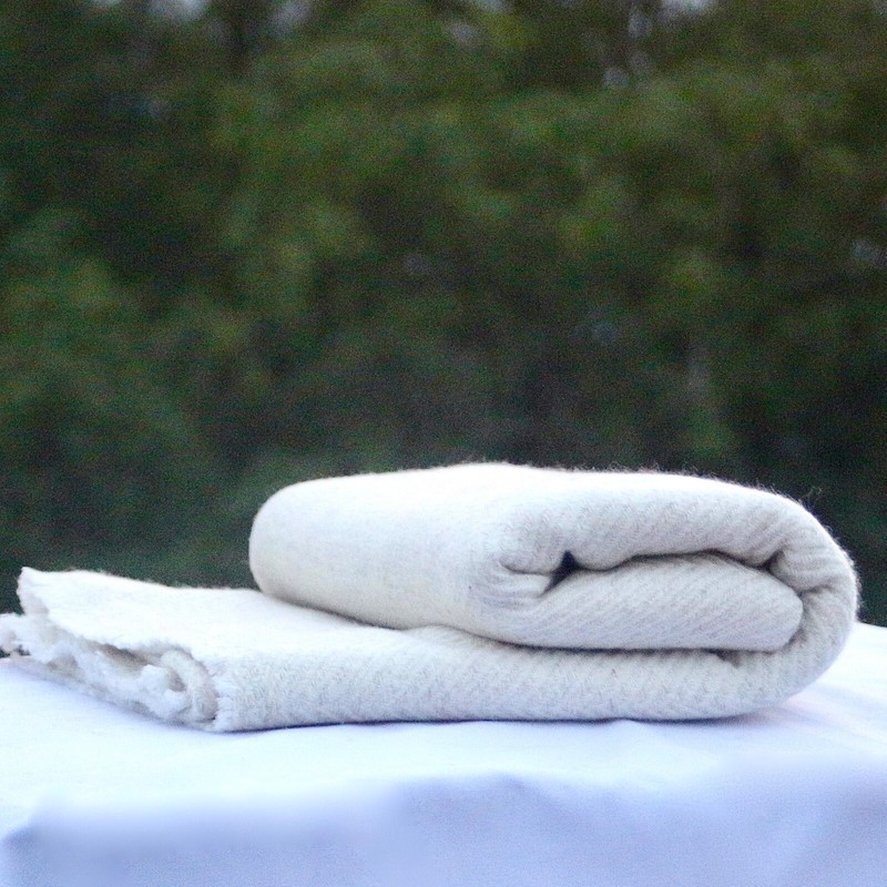 Cashmere Blanket "Laxmi" - Handcrafted From Nepal, Bedspread, Throw gallery
