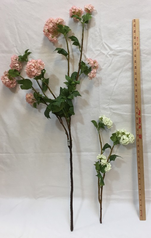 Lilac Flowers Long Stem 40" Pink Purple White Artificial Stem Blossoms Set 6 gallery
