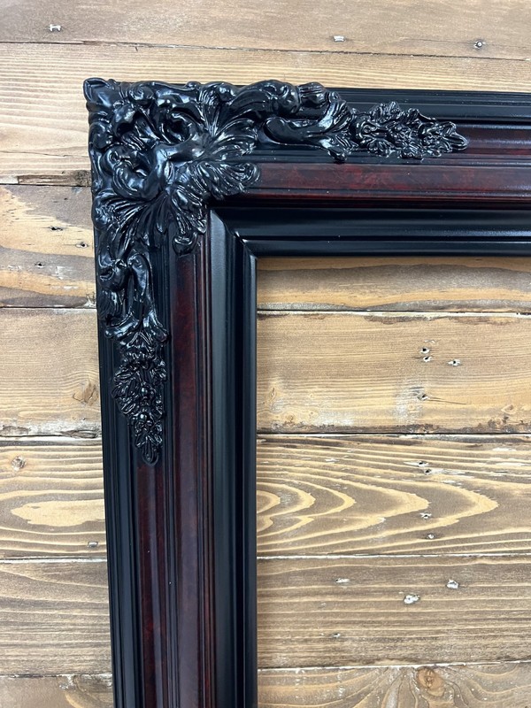 22 x 28In Stock-Traditional compo XL ornate corners wood frame,CHERRYWOOD finish gallery