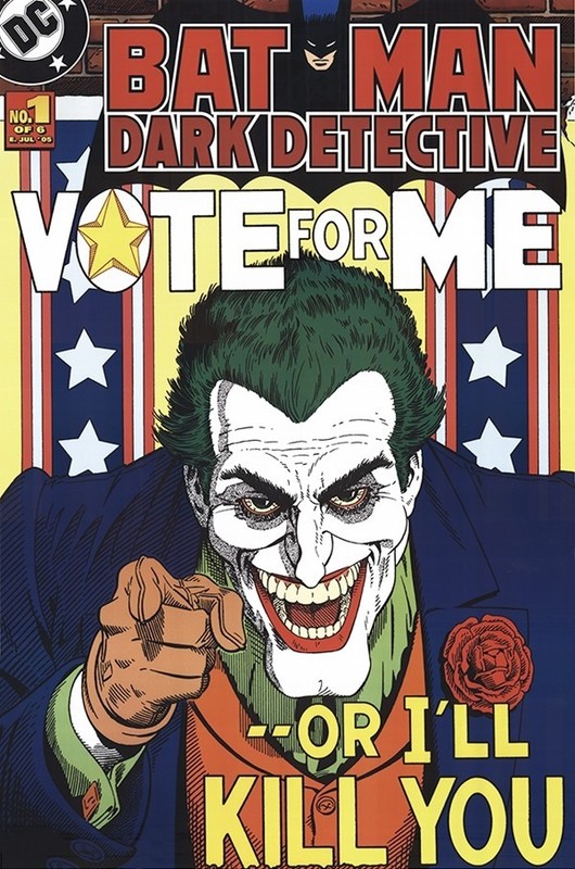 Poster – DC Comics Batman Joker Dark Detective Classic Art 24×36″ NEW 55378