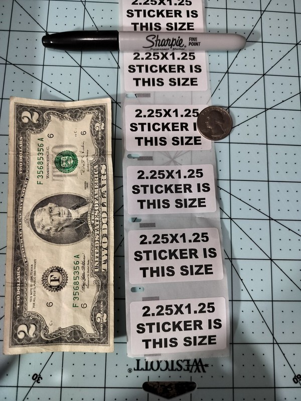 2 INCH CLUB stickers labels decals sticker label decal prank gag joke 25-250pcs gallery