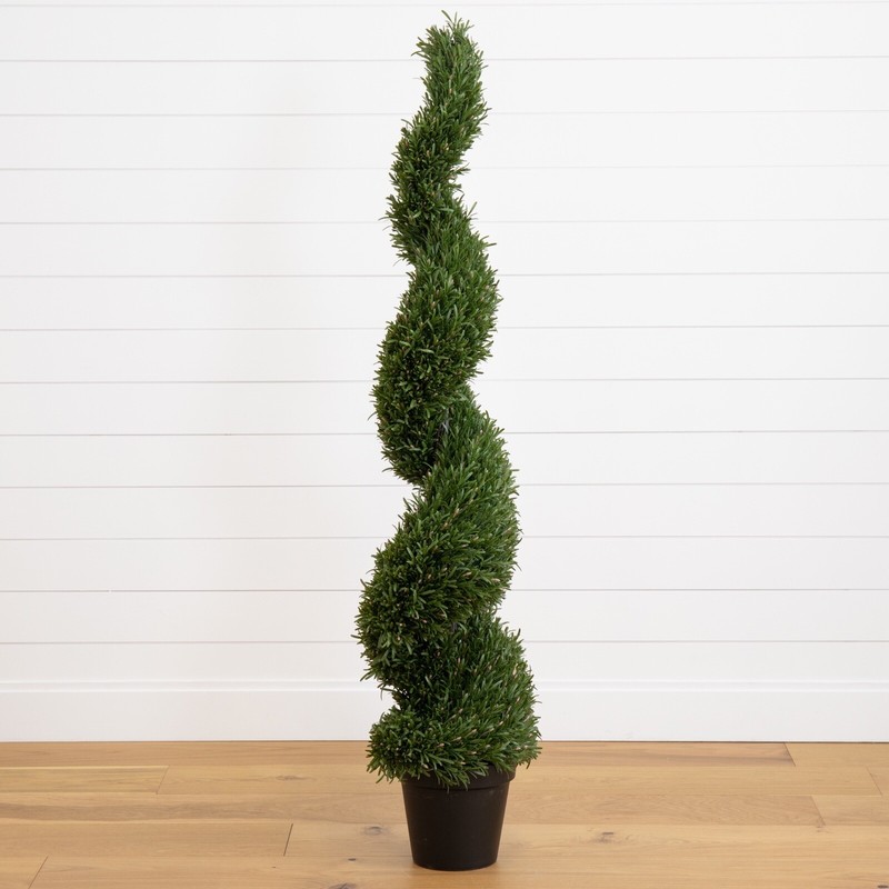 4′ Topiary Rosemary Artificial Spiral Tree UV (Indoor/Outdoor). Retail $308