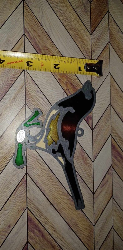 Acrylic Stained Glass Bird Magpie Sun Catcher gallery