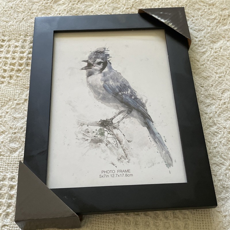Photo Picture Frame New 5×7 Inches Black Wooden.