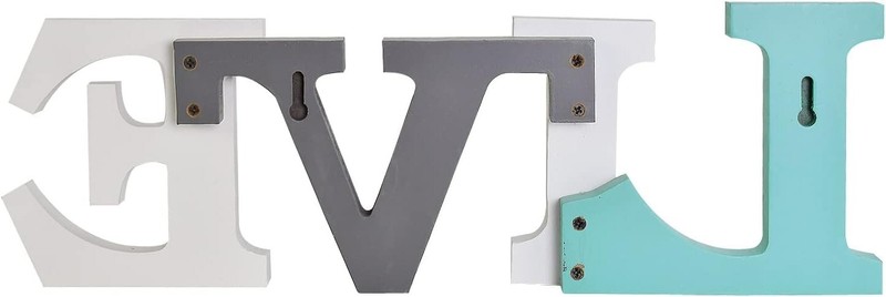 Word Sign Hanging Ornament Table Shelf Decor (Live Laugh Love) Visit the Aecipl gallery