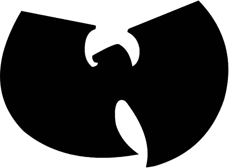 (1) compatible WU TANG STICKER DECAL VINYL CAR WINDOW BUMPER 2″tall HIP HOP RAP