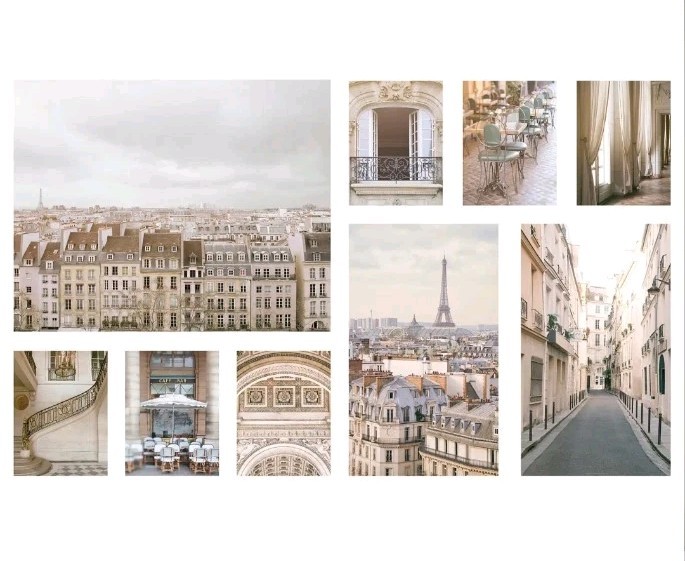 IKEA Gronby CITY TOUR 179x112 cm Set Of 9 Wall Collage Please Review Photos 