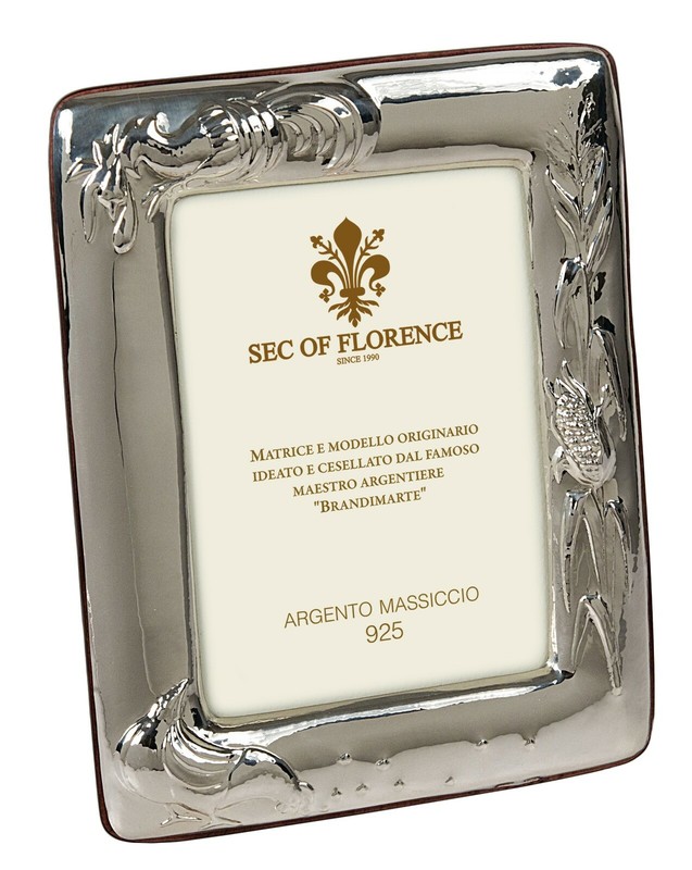 5″x3,5″ in Solid 925 Sterling Silver Photo Frame “GALLETTO” / 9×13 USA new