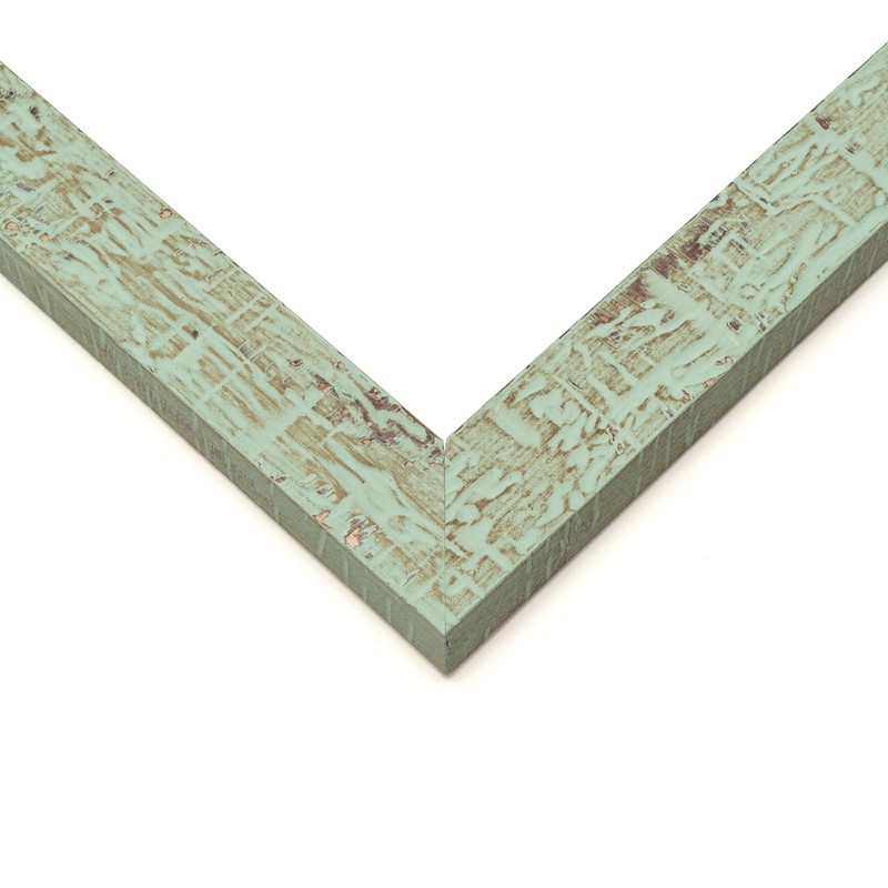 5×10 In Frame Green Solid Wood Picture Frame Width 1.125 Inches | Interior Frame