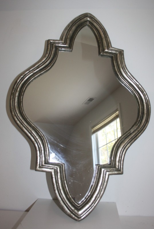 Jacarand Moroccan Inspired Crest Wall Mirror 19X29 gallery