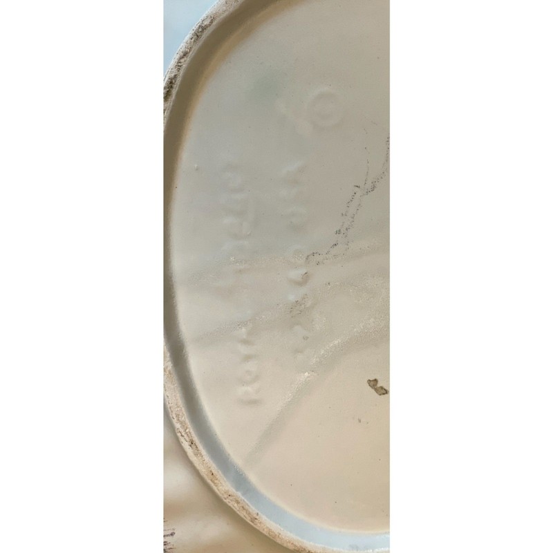 Large Gold Seashell Bowl Coastal Decor | Distressed Wash Shell Dish Centerpiece gallery