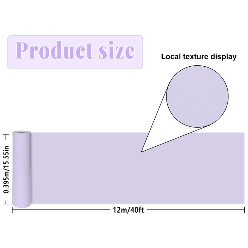 Purple Lavender Bulletin Board Roll Pastel Purple Reusable Waterproof Erasabl... gallery