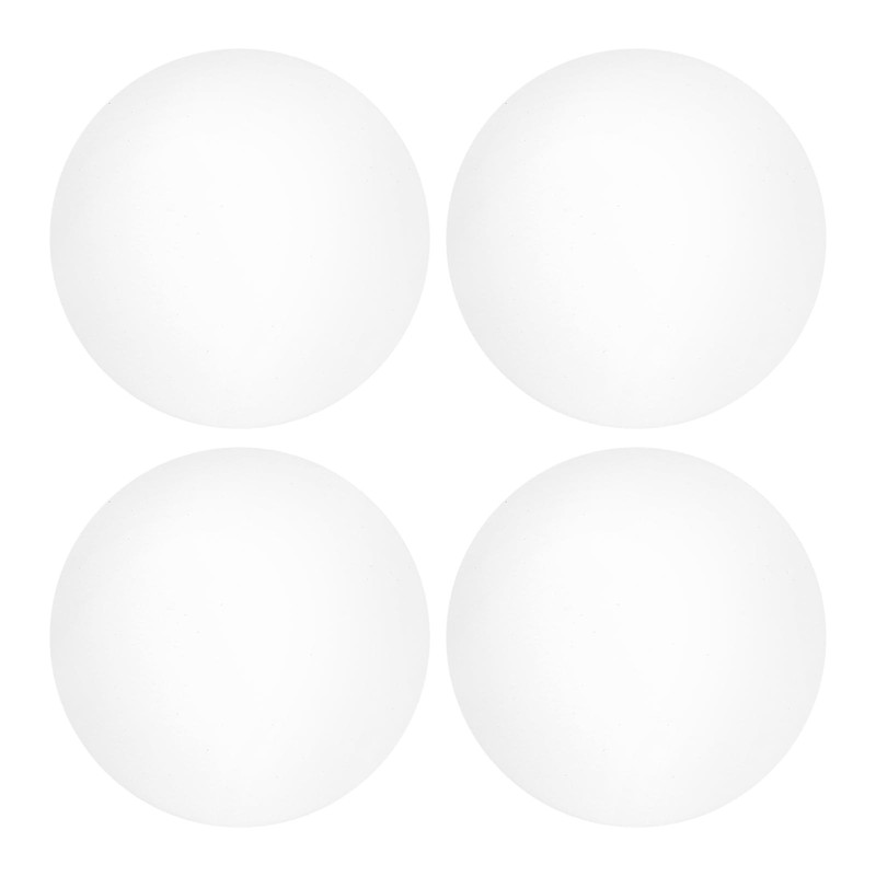 uxcell 4Pcs Door Stopper Wall Protector, 30mm/1″ White Self 1 Inch,