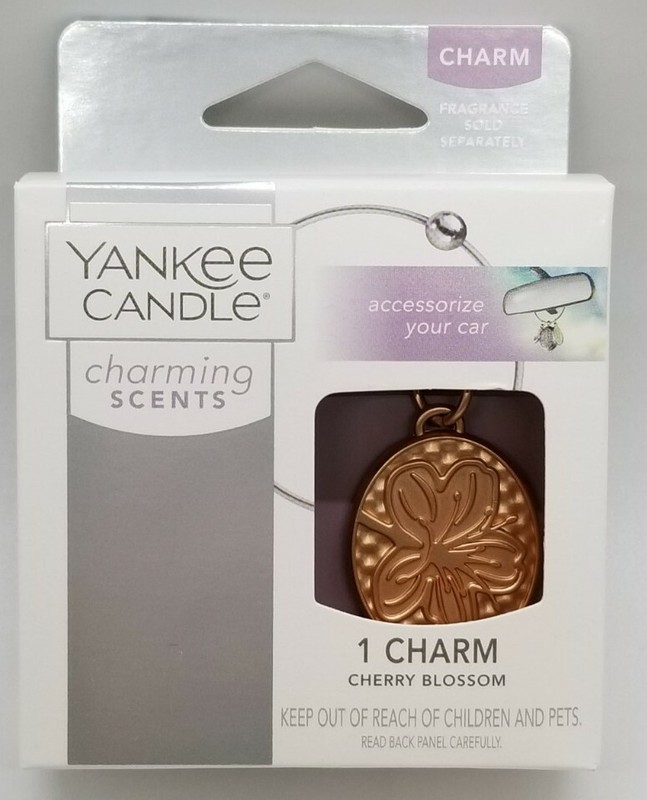 Yankee Candle – CHARMING SCENTS CHARM – 1 NEW CHERRY BLOSSOM CHARM FREE SHIPPING