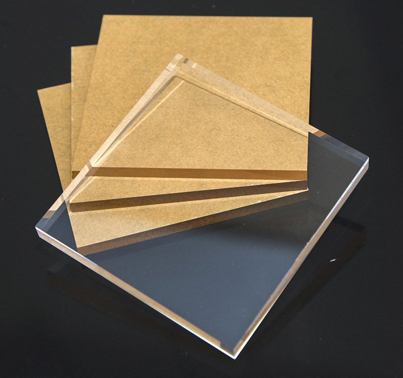 A4 Acrylic Sheet PMMA Panel Plate - 2mm to 5mm Thick - 297 x 210mm Size - Select gallery