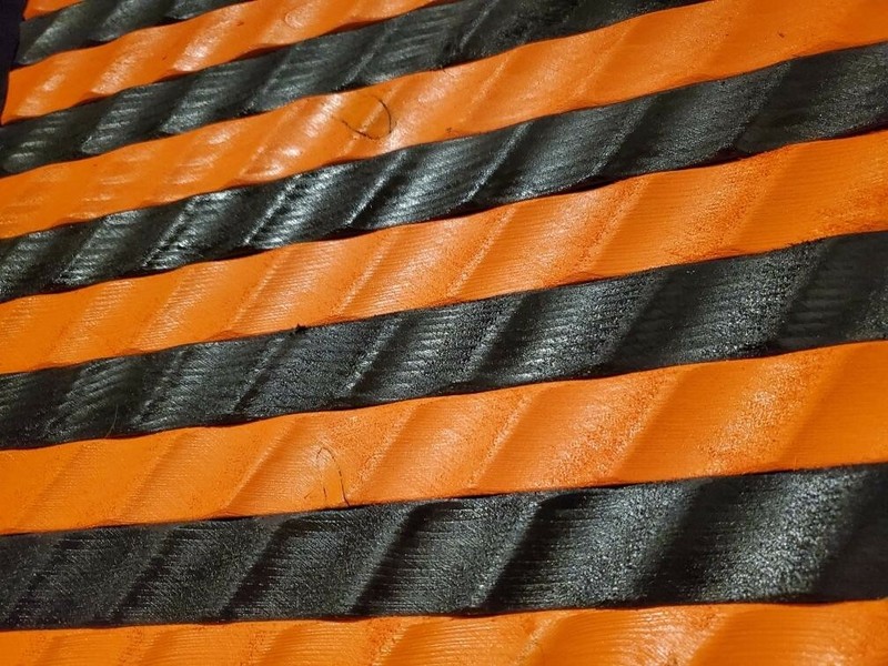 Large Handmade Harley Davidson Wavy Wood Flag Quality Craftsmanship 19x37 gallery