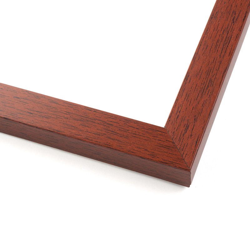 48x16 Frame Red Real Wood Picture Frame Width 0.75 inches | Interior Frame Depth gallery
