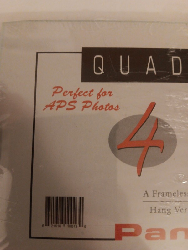 Quadro Clip 4 X 7 Panoramic Frame Easel Included Or Hangs Vertical Or Horizontal gallery