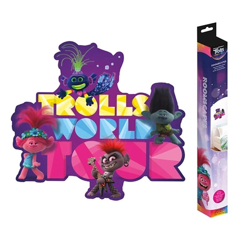 Trolls World To Poster by Roomscapes 24″ x 18″ Peel and Stick Wall Sticker New