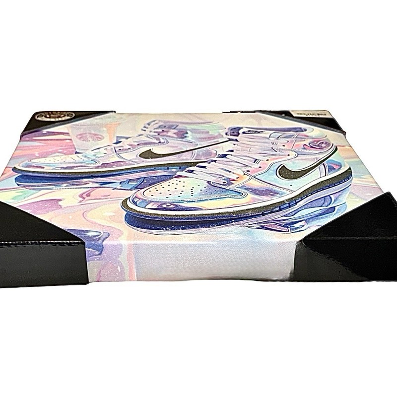 Neutral Air Jordan Sneakers Iced Starbucks Large Canvas Pop art Nike Basketball gallery