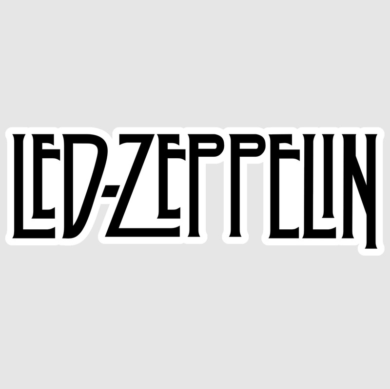 Led Zeppelin Rock Band Music Car Truck Window Bumper Cup Vinyl Sticker/Decal 04