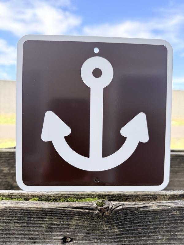 Marina Boat Harbor Metal Sign 6”x6” Ocean Beach House Parks & Recreation Decor