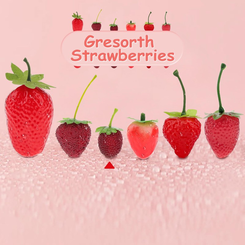 Artificial Raspberry Fake Fruit Decoration Kitchen Cabinet Food Model 30 PCS gallery