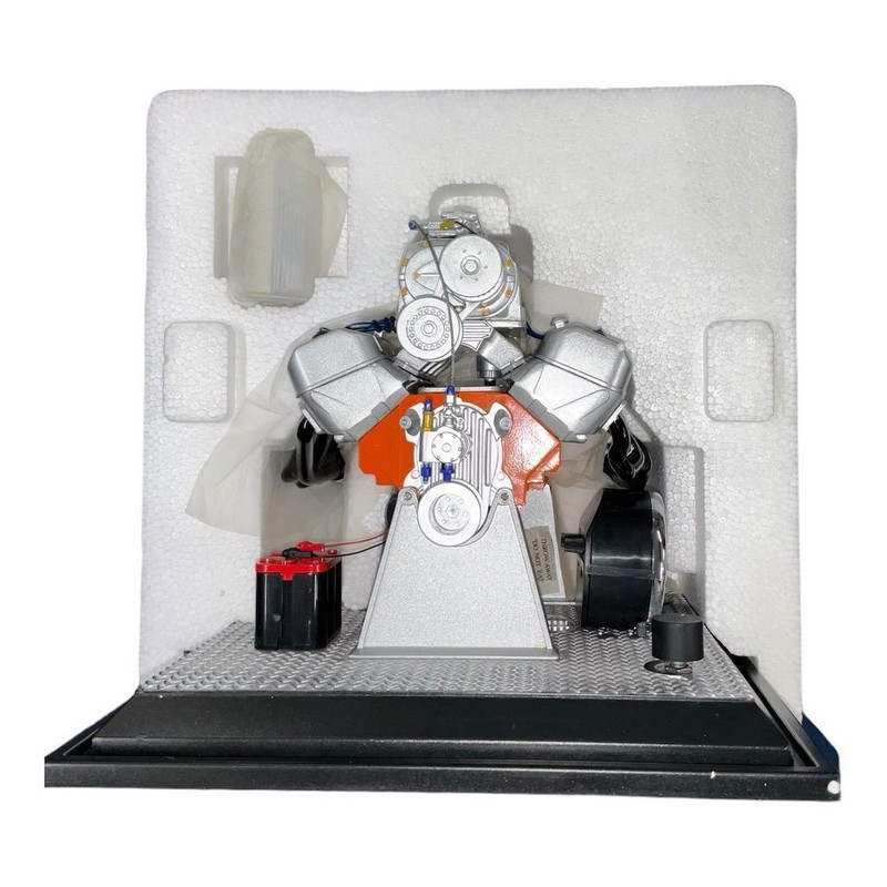 NAPA Tools Hemi Pro Street Engine Desk Clock Multicolor Automotive Analog Quartz gallery