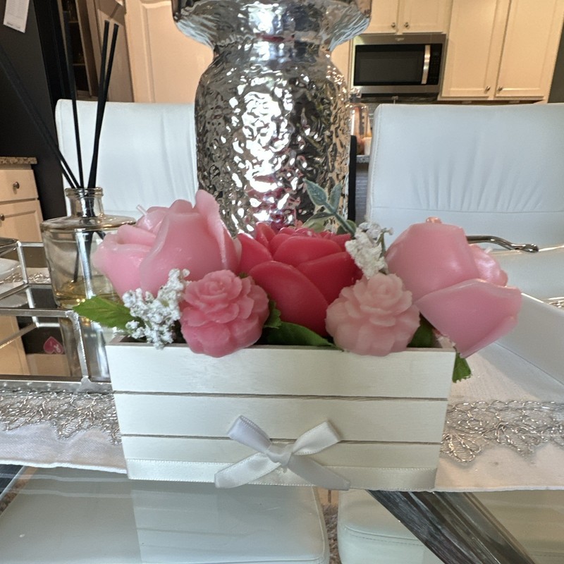 Organic candles bouquets (variety of colors and scents) for any occasion. gallery